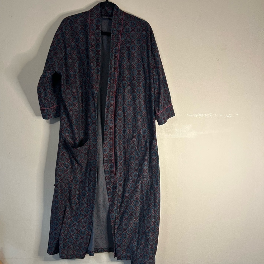 After Hours by Diplomat Vintage Ornate Design Bathrobe